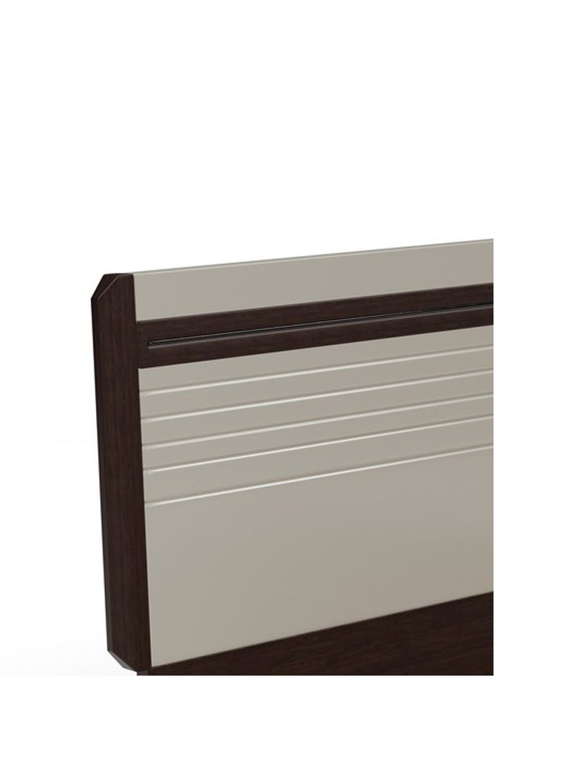 ROYALOAK Royaloak Clara King Size Bed | MDF Construction | King-Size Bed | Elegant High-Gloss Finish | Modern Design | Durable & Long-lasting  - Image 4