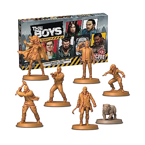CMON Zombicide The Boys Character Pack 2 Diverse Heroes Unique Companions Cooperative Strategy Board Game for Ages 14 16 Players 60 Minute Playtime - Image 5