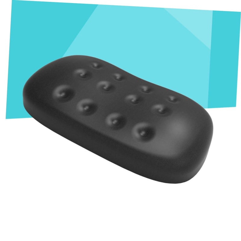 Ergonomic Memory Foam Mouse Wrist Rest Pad for Office Gaming Comfort Black - Image 3