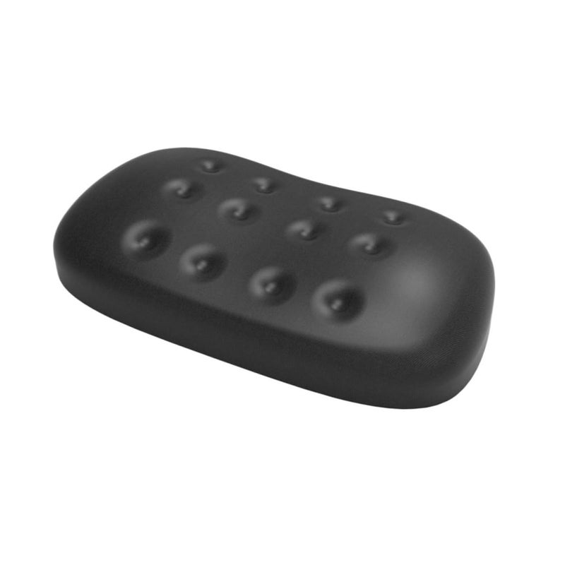 Ergonomic Memory Foam Mouse Wrist Rest Pad for Office Gaming Comfort Black - Image 2