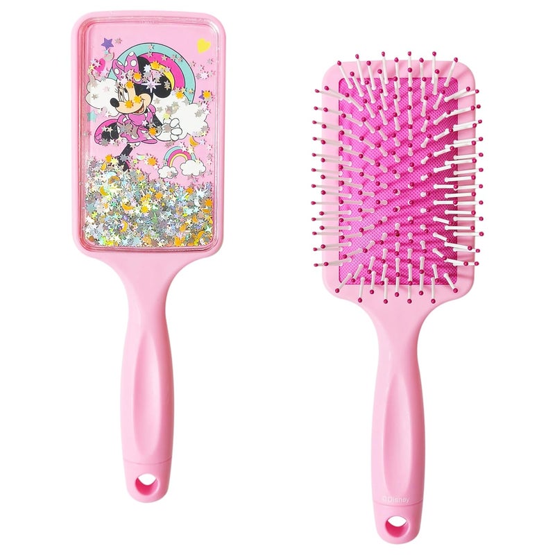 LUV HER Kids Detangling Hair Brush  Fun Design with Disney Minnie  Gentle on Wet  Dry Hair  Ideal for Kids Ages 3  Makes Hair Care Enjoyable and Simple