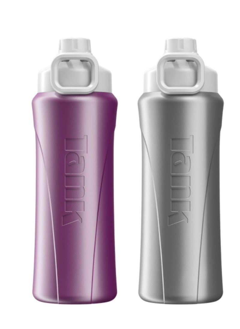 TANK Tank Me Super Cool Multicolour Bottle Set of 2  - Image 1