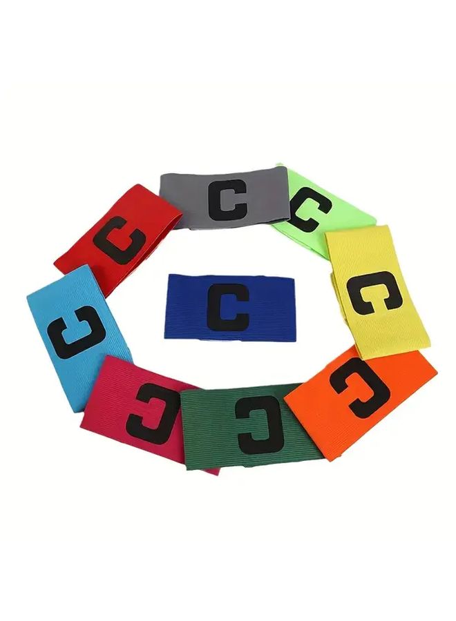 1 Piece Adjustable Captain Armband Bright Orange for Football Rugby Fan Outdoor Youth Game Safety Protection Gear Non Slip Secure Universal Fit Teen Adult - Image 3