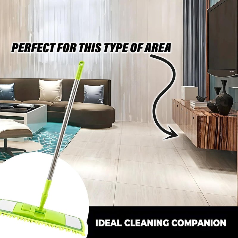 F4FIVE Microfiber Floor Wiper Chenille Mop Head Super Absorbent MultiPurpose Cleaner for Bathroom - Image 4