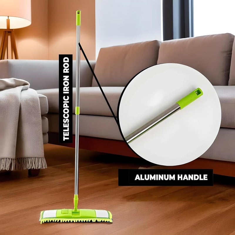 F4FIVE Microfiber Floor Wiper Chenille Mop Head Super Absorbent MultiPurpose Cleaner for Bathroom - Image 2