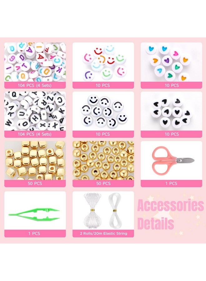 Funtopia 34000pcs+ 3mm Seed Beads for Jewelry Making, 5 Types 120 Colors Small Glass Beads for Bracelets, Friendship Bracelet Kit with Alphabet Letter Beads Smile Face Beads for DIY, Art and Craft - Image 5