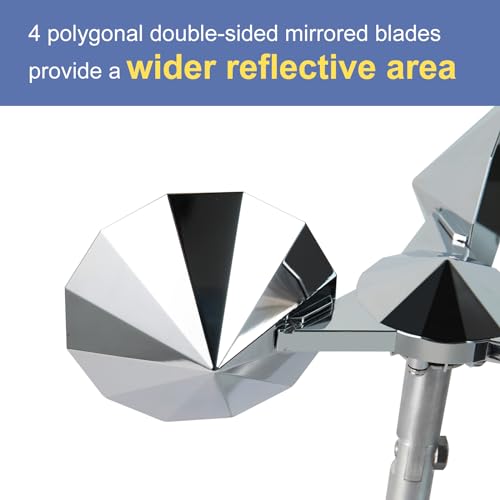 OFFO Bird Scare Reflective Device, Bird Reflector Keep Pigeon Woodpeckers and Sparrows Away for Outdoor Use Boats Roofs Gardens - Image 4