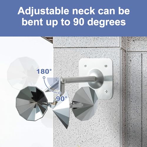 OFFO Bird Scare Reflective Device, Bird Reflector Keep Pigeon Woodpeckers and Sparrows Away for Outdoor Use Boats Roofs Gardens - Image 5