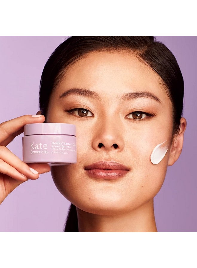 Kate Somerville DeliKate Recovery Cream - Clinically Formulated Hydrating Treatment - Irritation and Redness Relief for Stressed or Sensitive Skin, 1.7 Fl Oz - Image 5