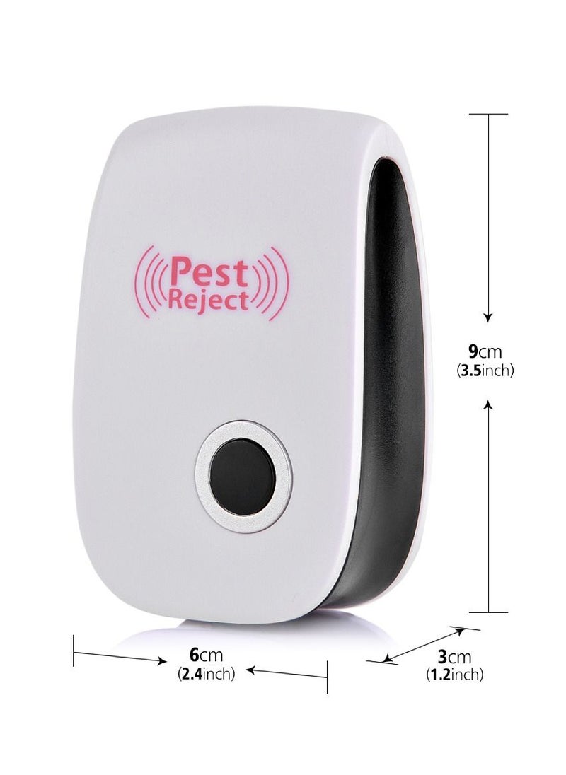 Pest Reject - 110V 220V Pest Reject Pro Ultrasonic Repeller Bed Bug Moths Spider Defender Roaches Electronic Mosquito Repellent - Image 1