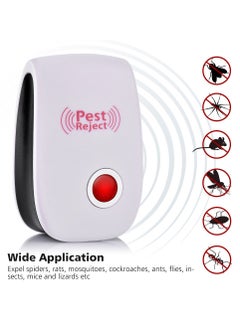 110V 220V Pest Reject Pro Ultrasonic Repeller Bed Bug Moths Spider Defender Roaches Electronic Mosquito Repellent