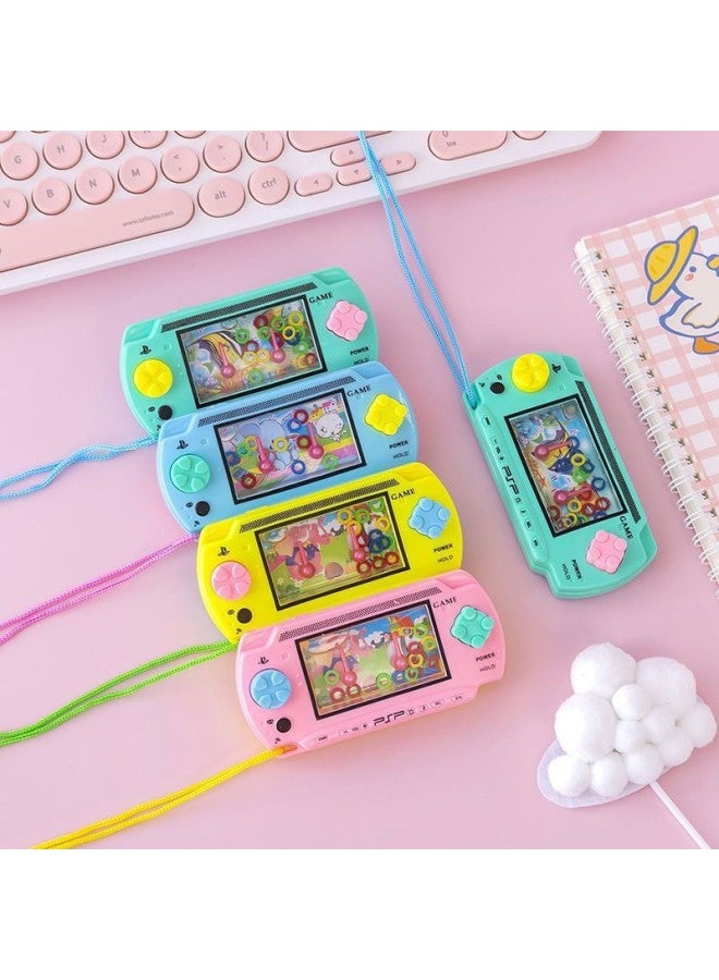 Cartoon With Rope Ring Water Machine Small Game Machine Creative Student Prize Gift Yiwu Stall Toy Wholesale-Specifications:Water Machine With Cord Ferrule  - Image 1