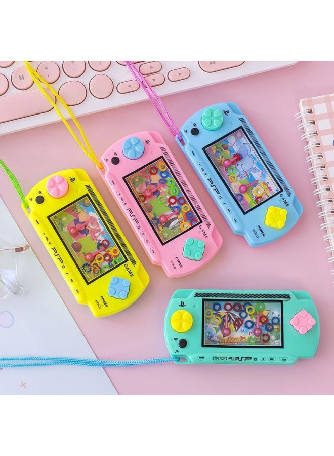 Cartoon With Rope Ring Water Machine Small Game Machine Creative Student Prize Gift Yiwu Stall Toy Wholesale-Specifications:Water Machine With Cord Ferrule  - Image 3