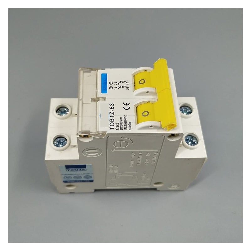 2P 50A DC 600V MCB Circuit Breaker C Curve for Photovoltaic PV System - Image 3