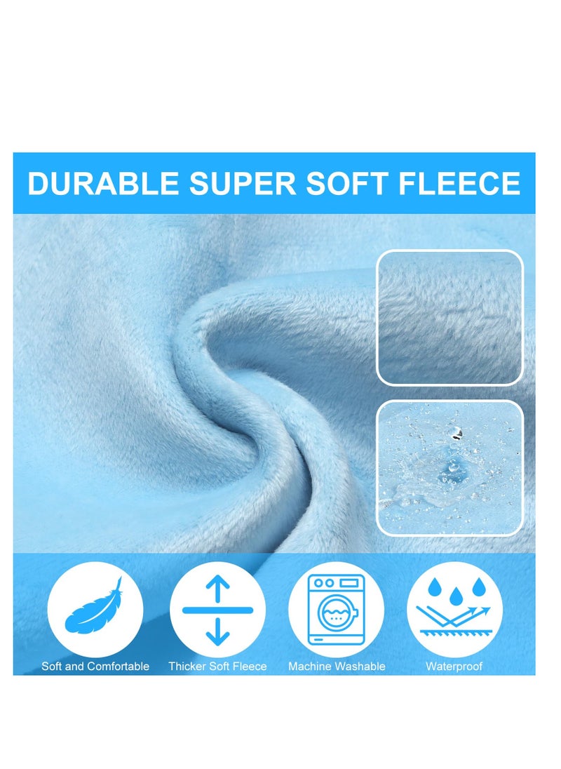 Excefore Toddler Airplane Bed, Airplane Seat Extender for Kids, Airplane Bed with Side Pockets, Kids Airplane Travel Essentials, Baby Portable Plane Bed Foot Rest for Flights, for Leg Rest & Lie Down  - Image 3