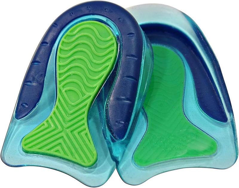 KidSole Sport Traction Shock Absorbing Lightweight Gel Heel Cups for Kid's with Sensitive Heels, Heel Spurs, Plantar Fasciitis, or Ankle Pain (2 Pairs, 4 Single Heelcups) (Kid's Size 3-7) - Image 2