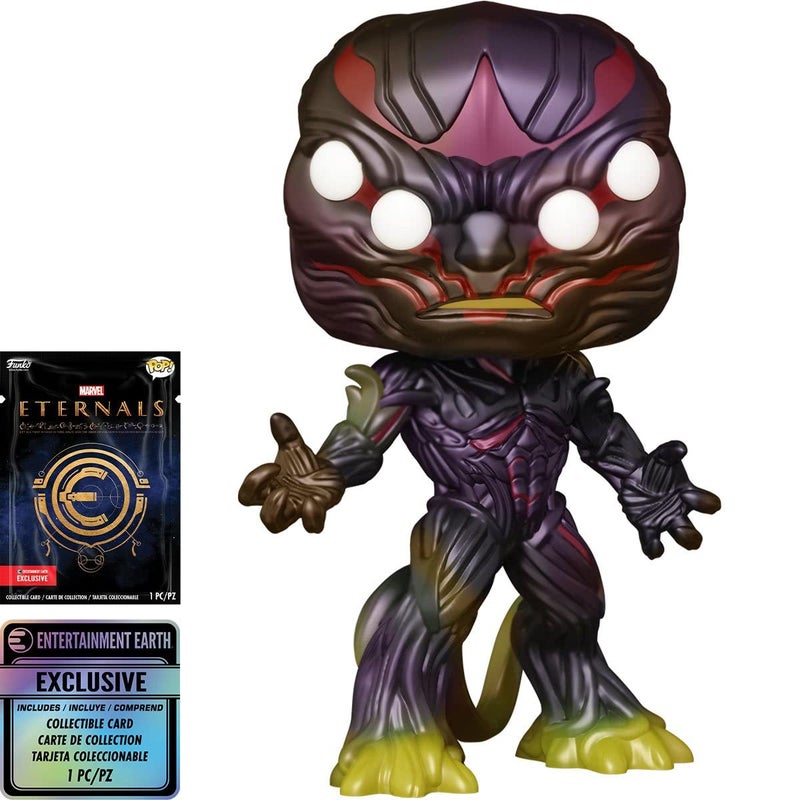Funko Pop! Eternals: Kro Entertainment Exclusive Action Figure with Collectible Card - Image 1