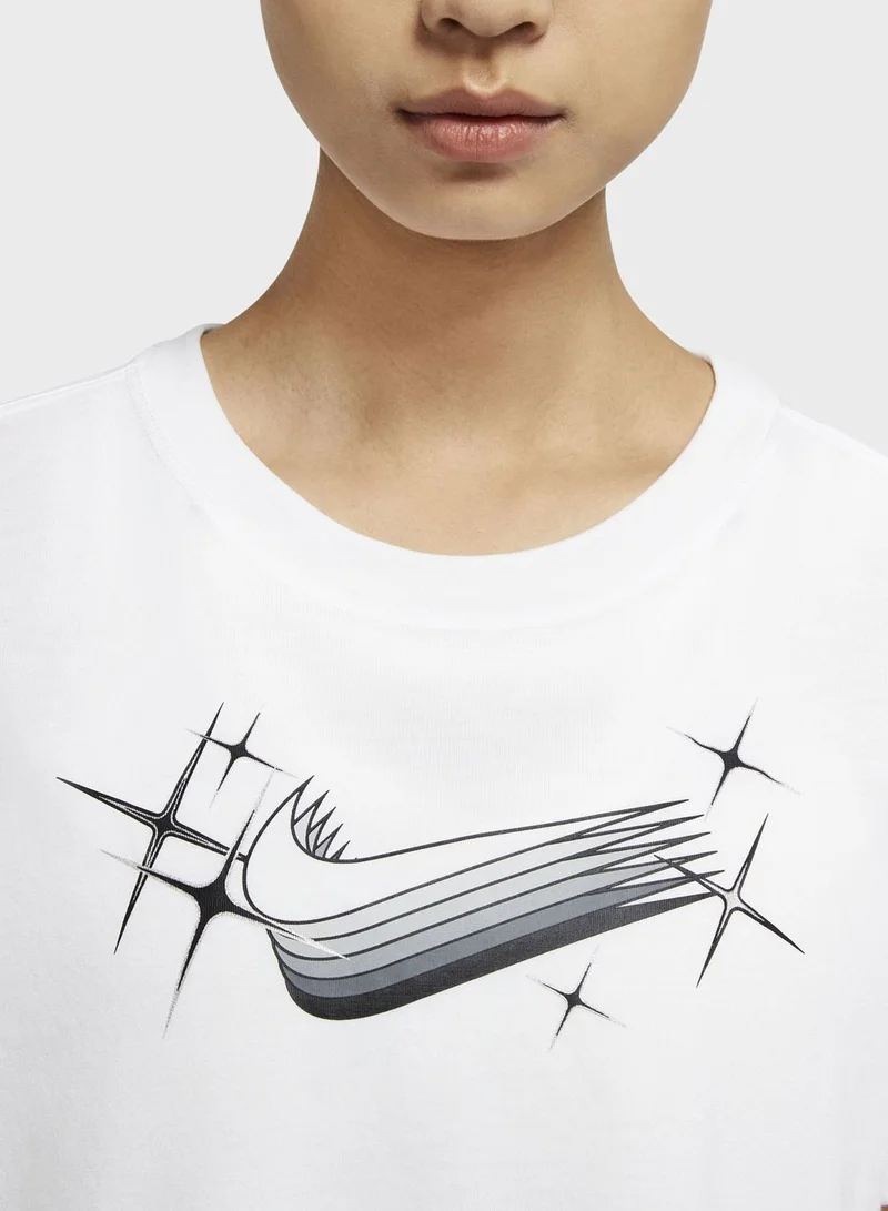 Nike Dri-FIT Goddess Cropped T-Shirt