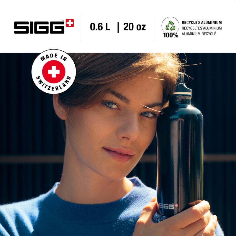 SIGG - Aluminum Water Bottle - Traveller - Made in Switzerland - Carbonated Drinks - Recycled - BPA-Free - 20Oz / 34Oz - Image 2
