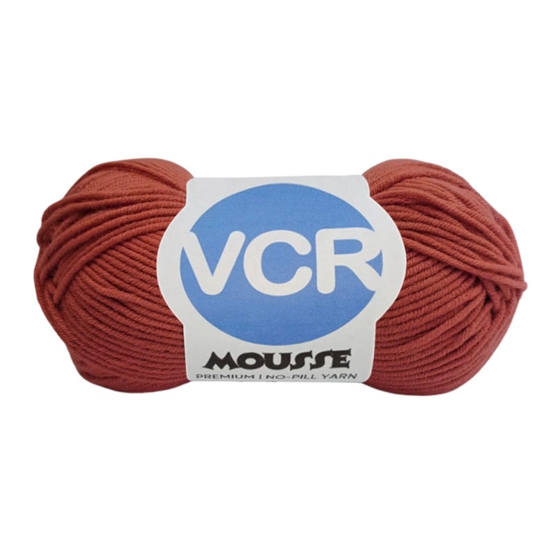 VCR 4ply Dark Maroon Yarn, 100 Grams Hank, 190 Meters Length, Acrylic Ball for Crochet and Knitting, Soft Crosia Threads, Pack of 1 Yarn, Suitable for DIY Crafts - Image 5
