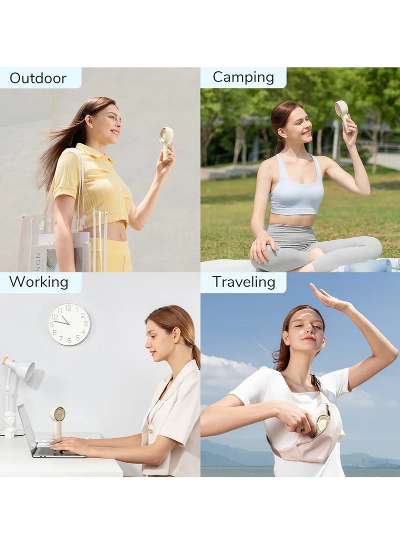 JISULIFE مروحة يدوية JISULIFE Life5(4500nAh_FA42-1) - أخضر S01FA4204006 - Image 4