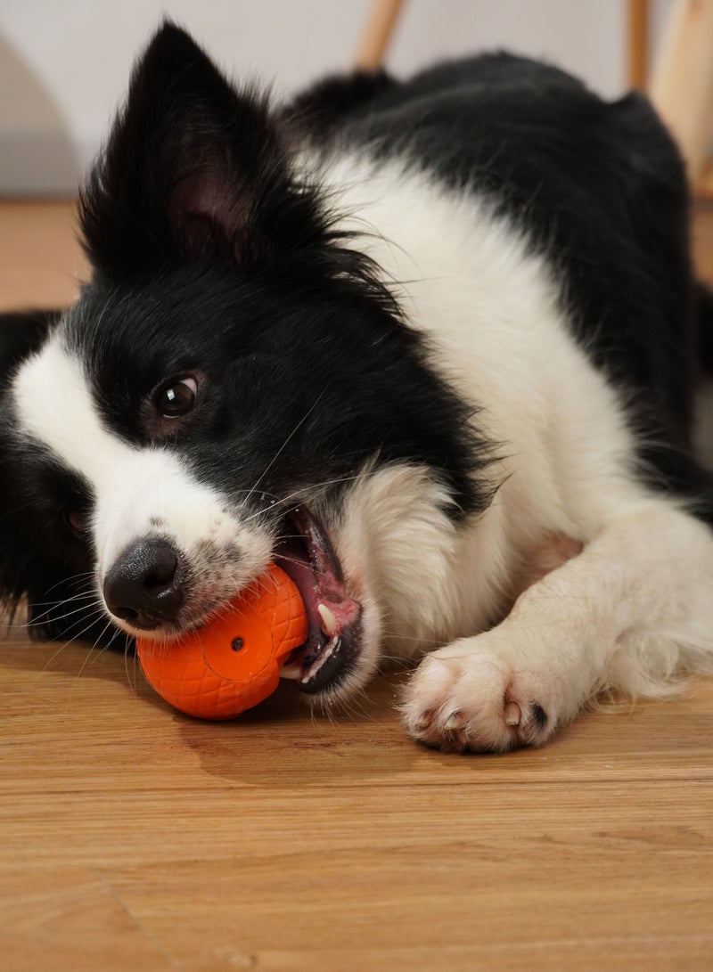 GULFLINK Non Toxic Natural Rubber Toy For Dogs Orange - Image 5