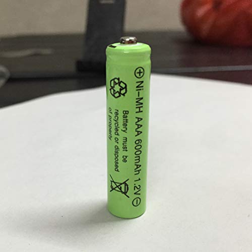 GSUIVEER Ni-mh AAA 600mAh 1.2V Triple A Rechargeable Batteries for Outdoor Garden Solar Light Lamp 4Pcs - Image 2