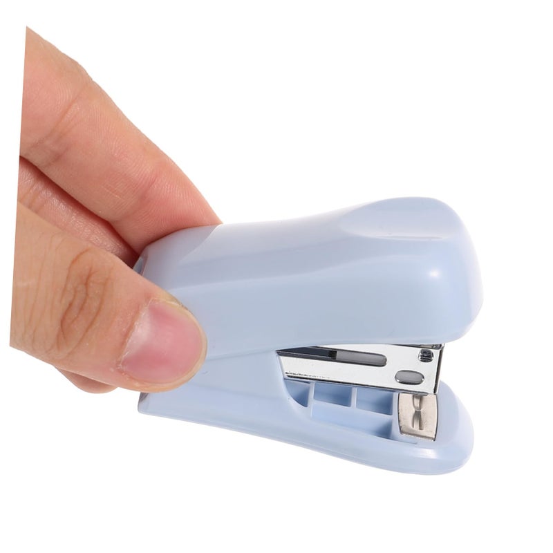 Mini Pastel Blue Green Stapler Set 2 Pack For Office Home And Classroom Supplies - Image 5