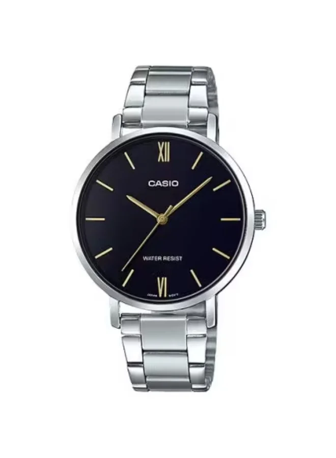 CASIO CASIO Women's Analog Black Dial Watch - LTP-VT01D-1B