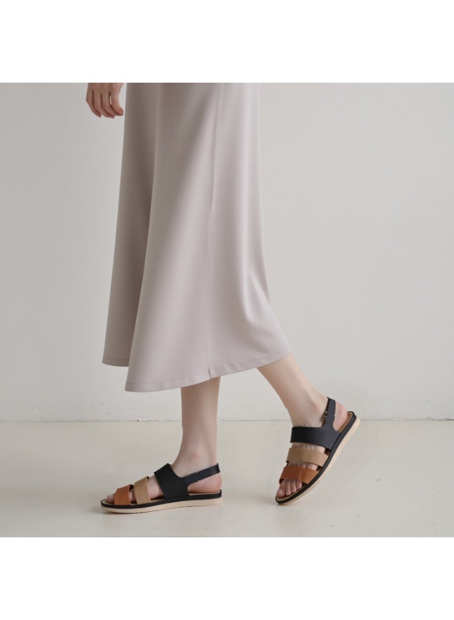 Mon ami Girls’ & Women’s Open Toe Platform sandals | Adjustable Back Strap Casual Summer Shoes | Comfortable, Lightweight, Breathable & Stylish Sandals for Daily Wear - Image 2