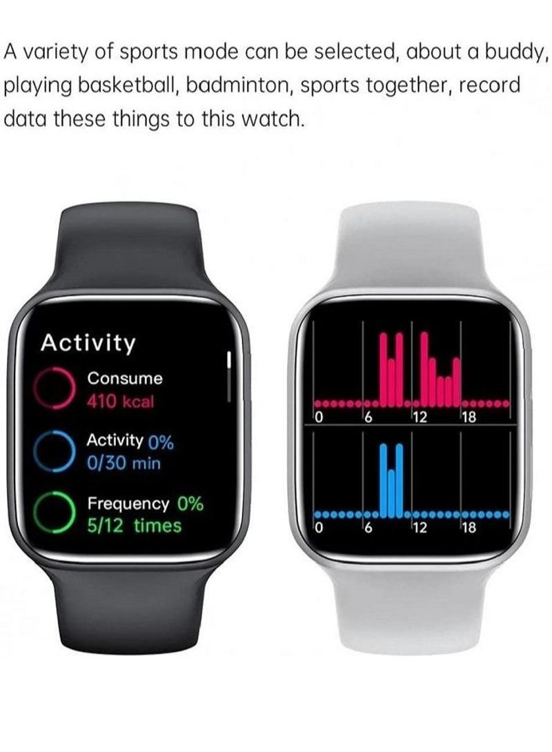 NIBEMINENT HW22 Pro Smart Watch Sport Bluetooth Call Waterproof Grey - Image 4