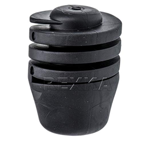 Rexka 15pcs Rubber Hood Bumper Compatible with Volkswagen 867-827-500-A Arteon, Beetle, Cabrio, CC, Eos, Golf, Golf R, GTI, Jetta, Passat, R32, Rabbit, Touareg - Image 1