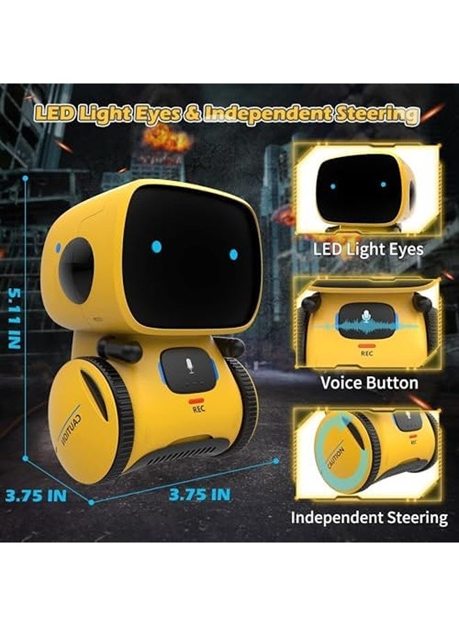 سكاي تاتش لعبة روبوت ناطق ذكي للأطفال – رفيق تفاعلي يتحكم بالصوت مع مستشعر لمس، مزوّد بوظائف الغناء والرقص والترديد. - Image 2