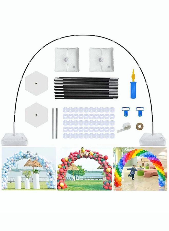 Balloon Arch Kit Balloon Arch Stand with Base Adjustable Arch for Wedding Baby Shower Birthday Party Supplies Halloween Decorations  - Image 1