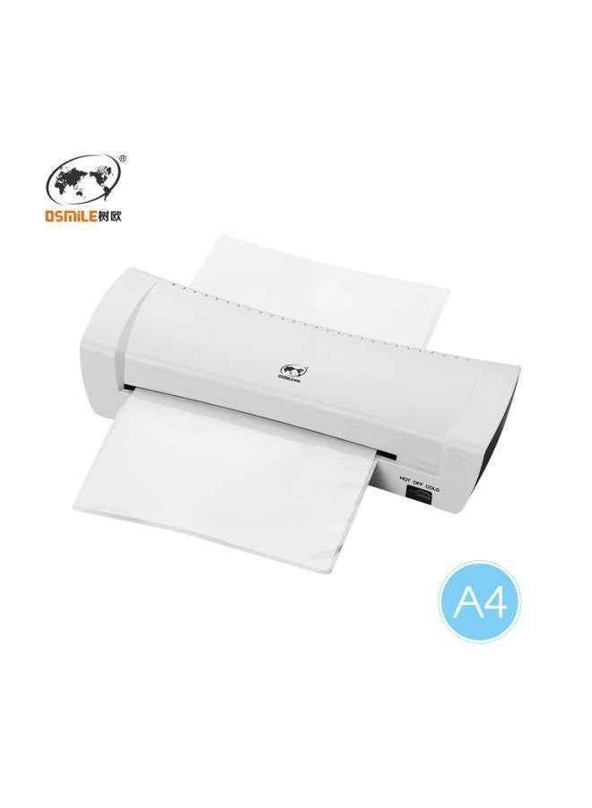 OSMILE SL200 Laminator Machine, Hot and Cold Lamination, Dual Rollers, Supports A4/A5/A6 Sizes, Includes Free A4, A5, A6 Laminating Films – Ideal for Documents, Photos, Cards - Image 1