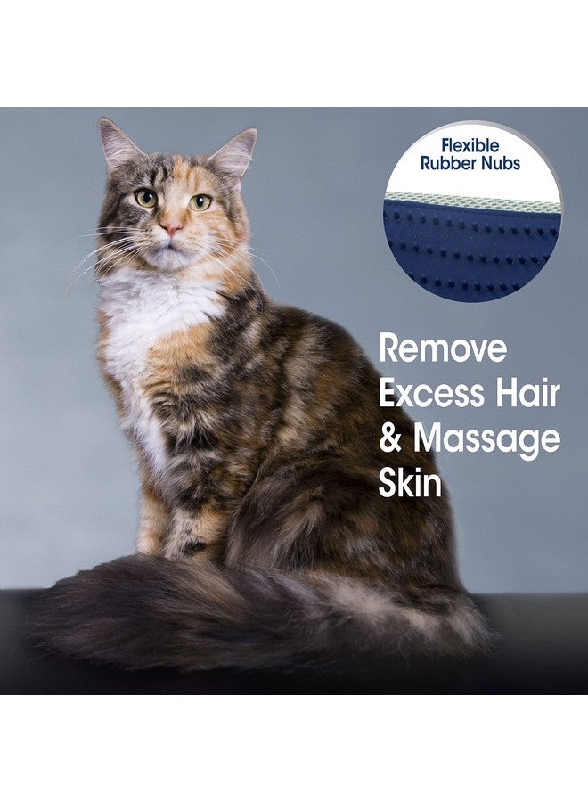 Four Paws Magic Coat Professional Series Love Glove Silicone Cat Grooming Mitt, Deshedding & Dematting, 1 Count - Image 3