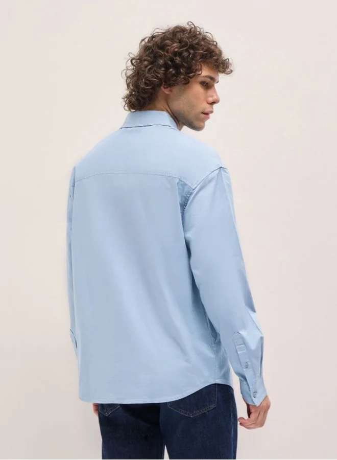THE BEAR HOUSE Men's Shirt for Casual and Formal Wear | Classic Button-Down Style for Office, Daily Use, Travel, Events & All-Season Outfits | Versatile & Stylish Wardrobe Essential for Every Occasion