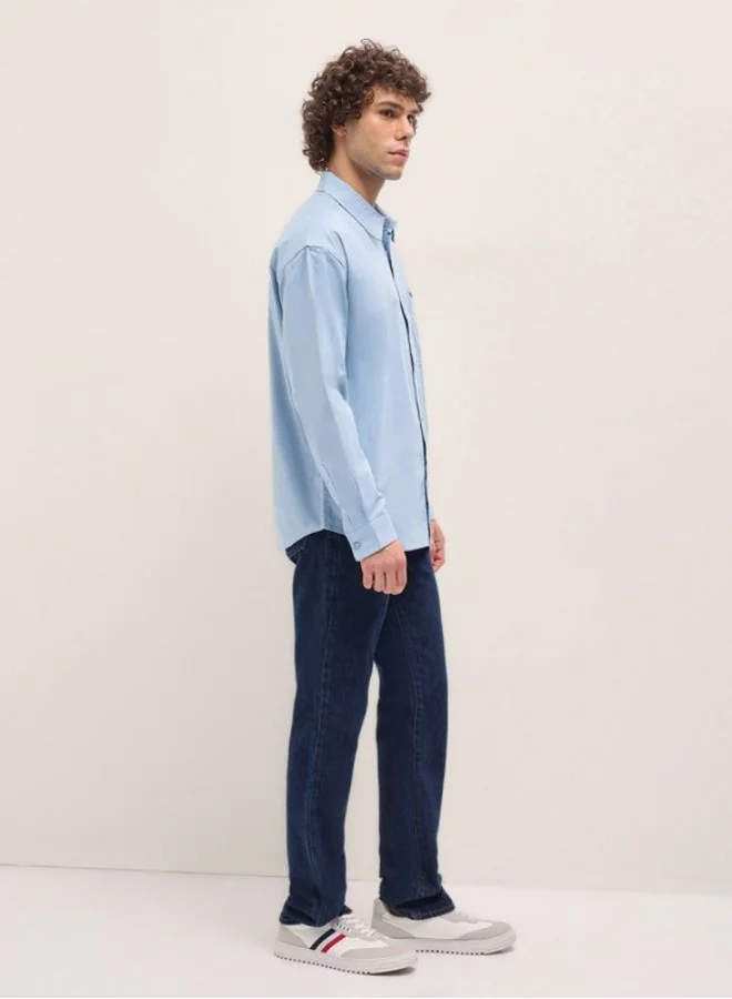 THE BEAR HOUSE Men's Shirt for Casual and Formal Wear | Classic Button-Down Style for Office, Daily Use, Travel, Events & All-Season Outfits | Versatile & Stylish Wardrobe Essential for Every Occasion