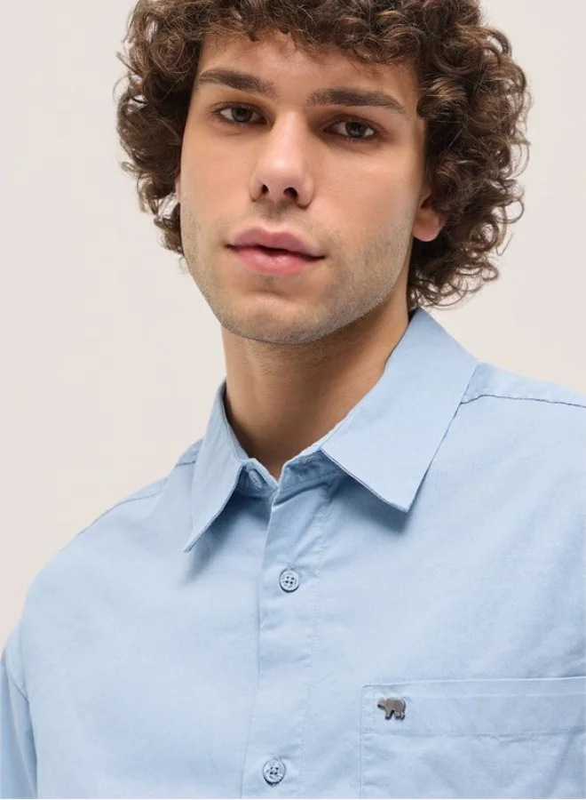 THE BEAR HOUSE Men's Shirt for Casual and Formal Wear | Classic Button-Down Style for Office, Daily Use, Travel, Events & All-Season Outfits | Versatile & Stylish Wardrobe Essential for Every Occasion