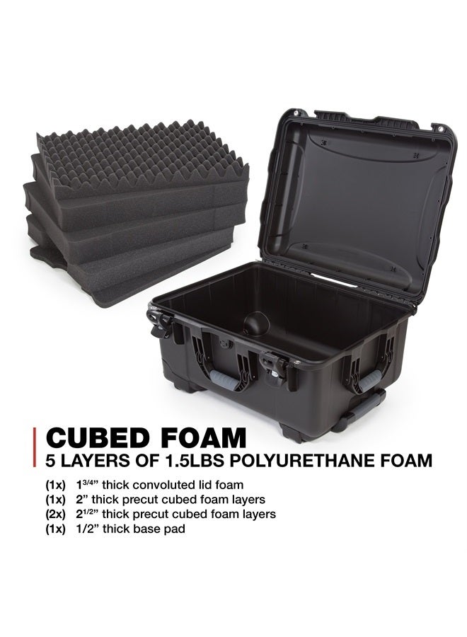 Nanuk 950 Waterproof Hard Case with Wheels and Foam Insert - Black - Image 5