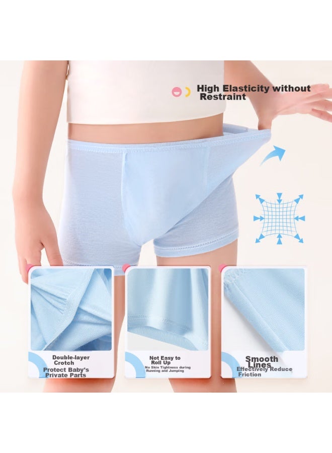 Free Go Freego Children's Disposable Underwear, Pure Cotton, Boys' Elementary School Students, Colorful Boxer Briefs, No-wash Sterilized, Travel, 10 Pieces, Size L - Image 3