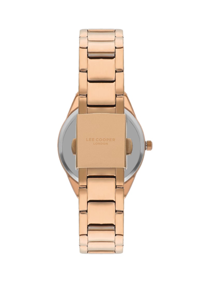 Lee Cooper - Women's Analog Round Shape Metal Wrist Watch LC07863.430 - 36 Mm - Image 1