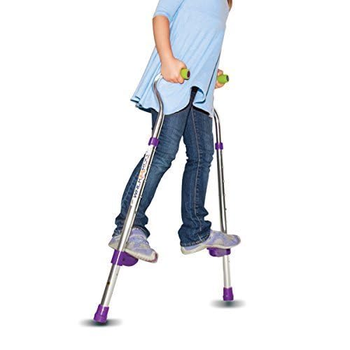 Geospace Walkaroo Wee Balance Stilts Lite Aluminium For Beginners Ages 4 Toy Sport - Image 2
