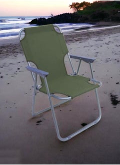 Alostoura Chair for camping and trips, olive colour 