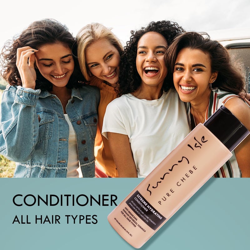 Pure Chebe Extreme Hydrating Conditioner 12oz, Anti-Breakage Formula, Infused with Pure Chebe Powder and Jamaican Black Castor Oil, All Hair Types - Image 3
