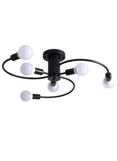 6 Head Modern LED Chandelier Lighting Ceiling Lamp for Bedroom Living Room, Black, without Bulbs - pzsku/Z1C4929FC990E3FBC69CEZ/45/_/1693469002/52361111-2922-48cf-9b4d-6520be94a874