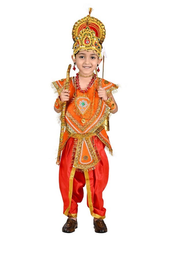 BookMyCostume BookMyCostume Laxman Prince Ram's Brother Ramlila Mythology Kids & Adults Fancy Dress Costume Adult S  - Image 1