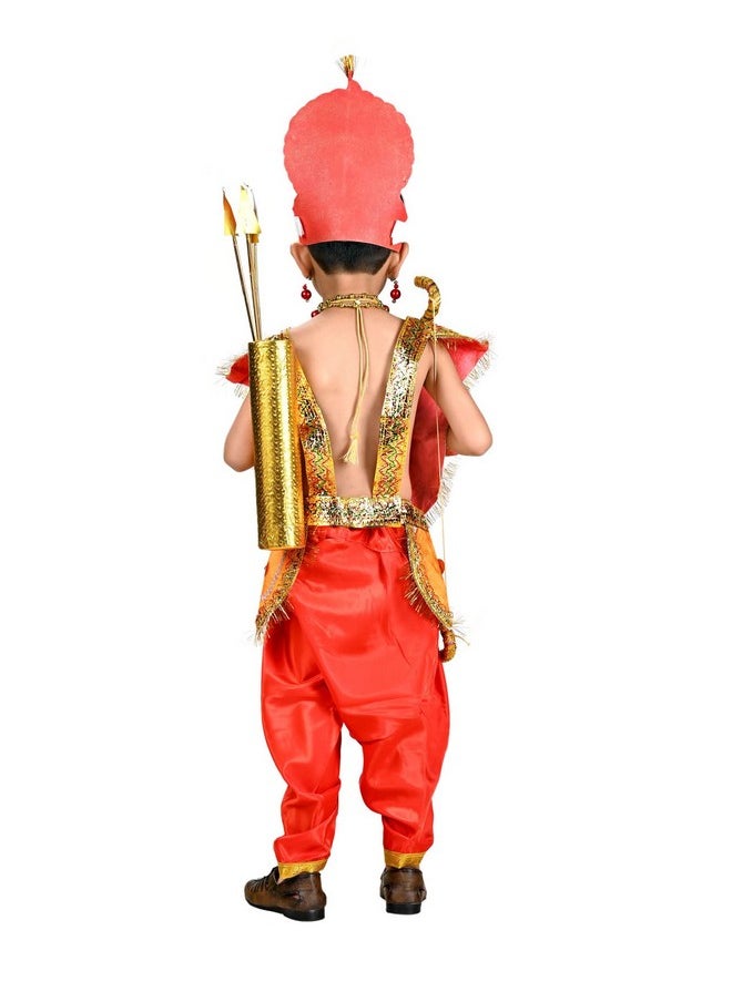 BookMyCostume BookMyCostume Laxman Prince Ram's Brother Ramlila Mythology Kids & Adults Fancy Dress Costume Adult S  - Image 3