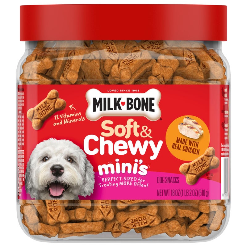 Milk-Bone Soft & Chewy Miniâ€™s Dog Treats Made with Real Chicken, 18 Oz. - Image 5