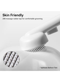 Meetion Cat Brush for Shedding and Grooming, Self Cleaning Slicker Brush for Short or Long Haired Cats, Pet Dog Hair Brush for Puppy Kitten Massage Removes Loose Undercoat, Mats, Tangled Hair, Shed Fur  - Image 4